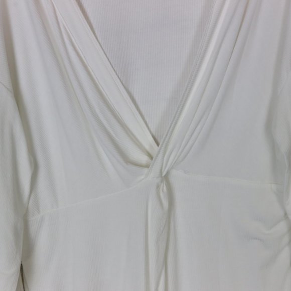 Free People Shimmy Shake Long Sleeve Top in Ivory - Picture 8 of 10
